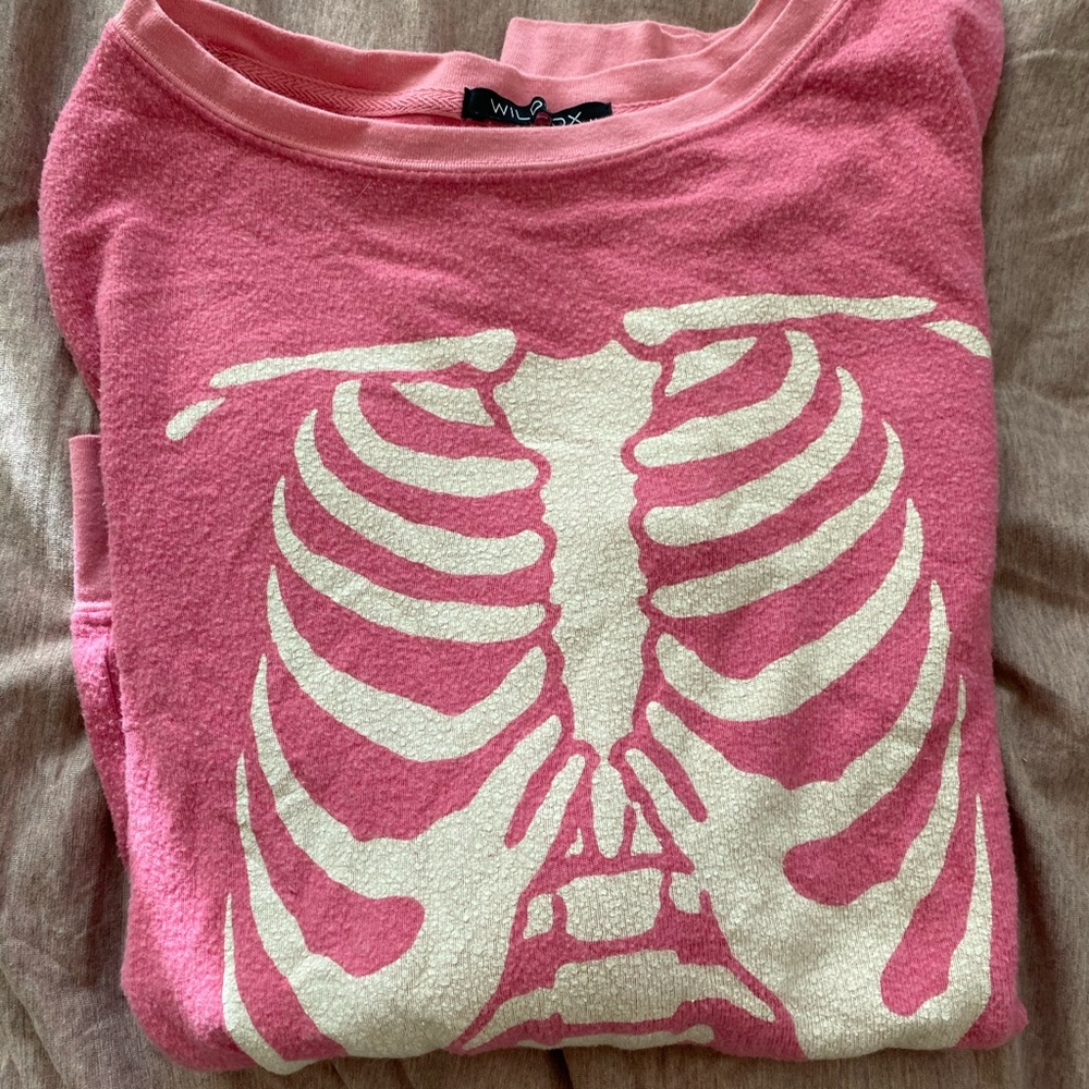 Wild fox inside out jumper